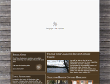 Tablet Screenshot of charlestonbayviewcottages.com